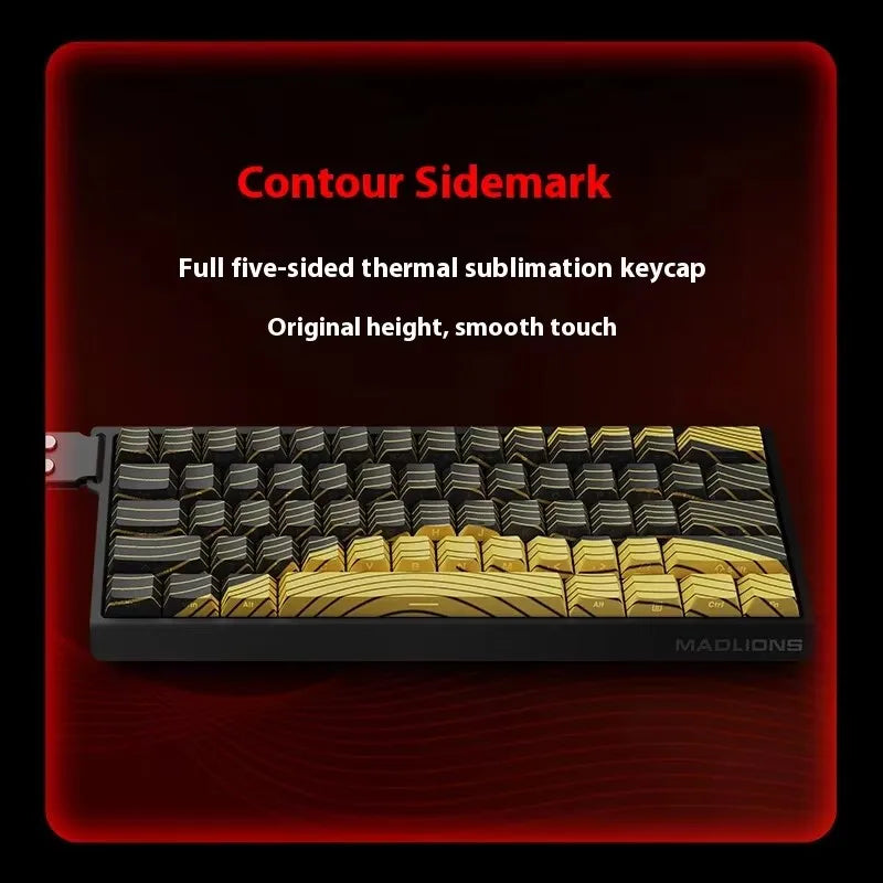 FGG Madlions Mad60 HE Mad68 Pro HE E-Sports Magnetic Switch Mechanical Keyboard RGB Wired Hot Swap 8K Customized Gaming Keyboard